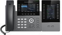 Teléfono SIP WiFi, LCD color, bluetooth, Gb,HD, 40BLF - GRP2615