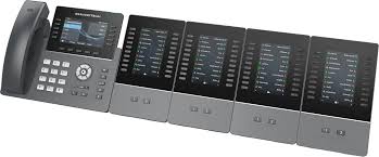 Teléfono SIP WiFi, LCD color, bluetooth, Gb,HD, 40BLF - GRP2615