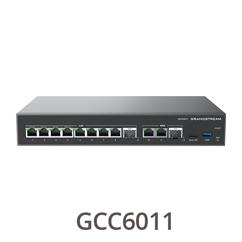Centralita IP, Switch 4 Poe, Router VPN, Firewall NGS, Controlador WiFi - GCC6011